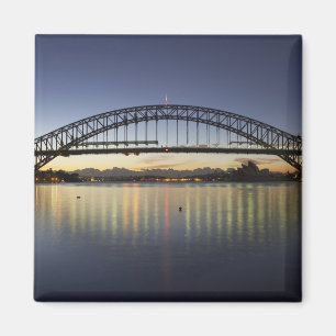 Imán Sydney Harbour Bridge y Sydney Opera House en