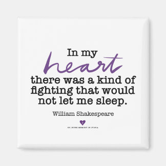 Imán SylviasStory Shakepseare Magnet