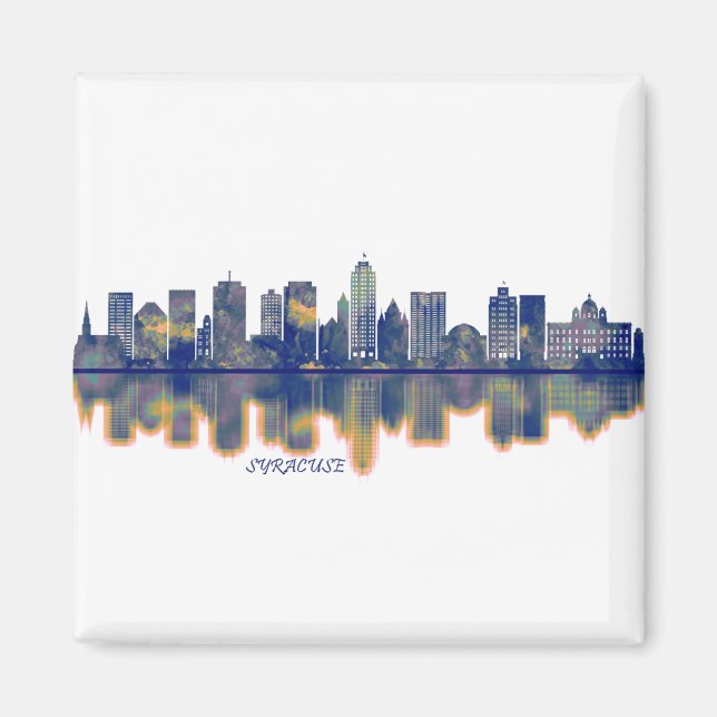 Imán Syracuse Skyline (Frente)