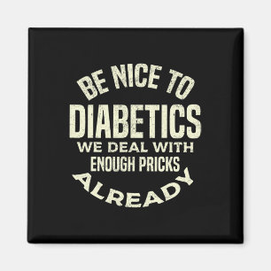 Imán T1D Diabética Tipo 1 Sensibilización sobre la diab