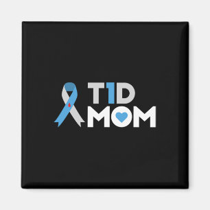 Imán T1d Mamá Diabetes Conciencia Tipo 1 Insulina Madre