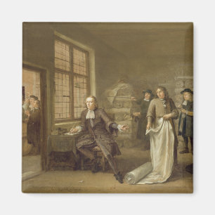 Imán T32334 el comprador en el comerciante de la ropa,