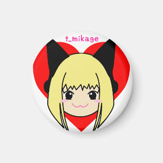 Imán t_mikage magnetS[heart]/ミカゲマグネットS[heart] マグネット