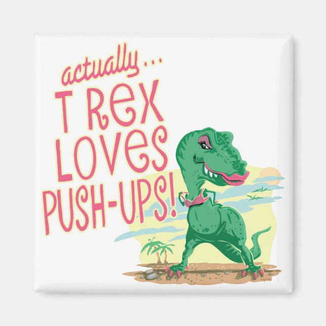 Imán T Rex Ama Empujadores (Frente)