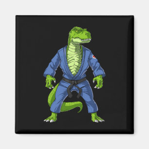 Imán T-rex Dinosaur Jiu-jitsu Judo Ninja Artes Marciale