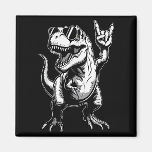 Imán T-rex Dinosaur Rock Funny Music Men Woman Ki