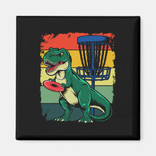 Imán T Rex Frisbee Dinosaur Lanzador Recreativo Dino Di