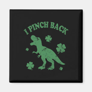 Imán T-rex golpeo Ck divertido día de San Patricio Pell