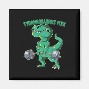 Imán T-rex Gym Bodybuilding Tyrannosaurus Flex