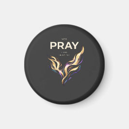 Imán T-Shirt PRAY IN SPIRIT – Abstract Energy Faith 