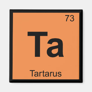 Imán Ta - Tabla Periódica De Química Griega Tártaro