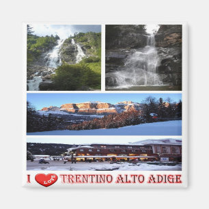 Imán TAA006 TRENTINO ALTO ADIGE I Love, Italia, Fridge