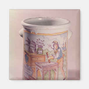 Imán Tabaco que representa a un tabacalero