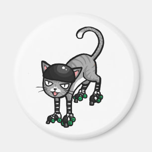 Imán Tabby de plata en RollerSkates
