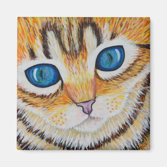Imán Tabby Kitten (Frente)