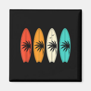 Imán Tabla de surf Palma Árbol Playa Niños Verano Depor