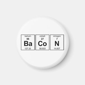 Imán Tabla periódica de BaCoN