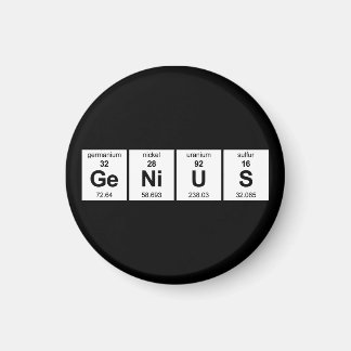 Imán Tabla periódica de GeNiUS