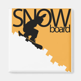 Imán tablero de nieve