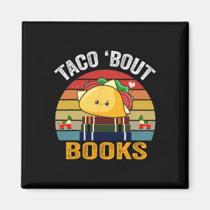 Imán Taco Bout Libros Funny Comida Mexicana Cinco De Ma