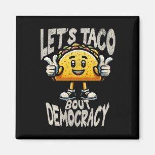Imán Taco divertido sobre activista liberal de la democ