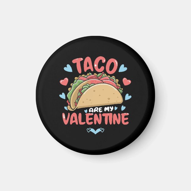 Imán Taco-san Valentín (Frente)