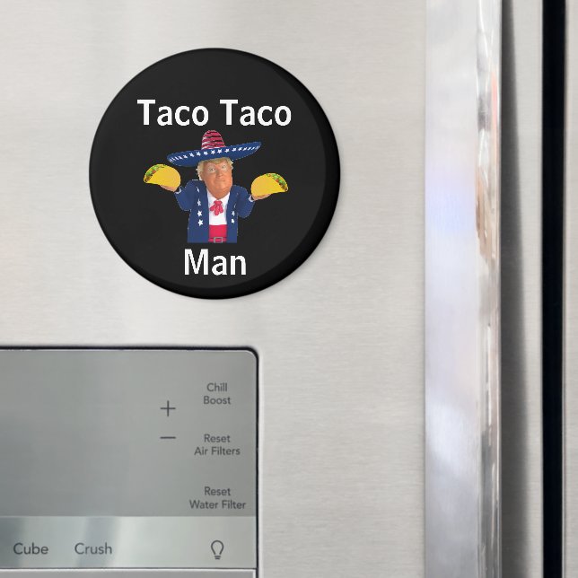 Imán Taco Taco Man Magnet (In situ (nevera))