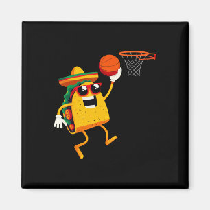 Imán Taco Tocando Esqueleto Para Celebración De Cinco D