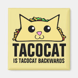 Imán Tacocat hacia atrás