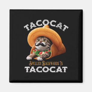 Imán Tacocat Spelling Atrás Es Tacocat Mexicana Food C