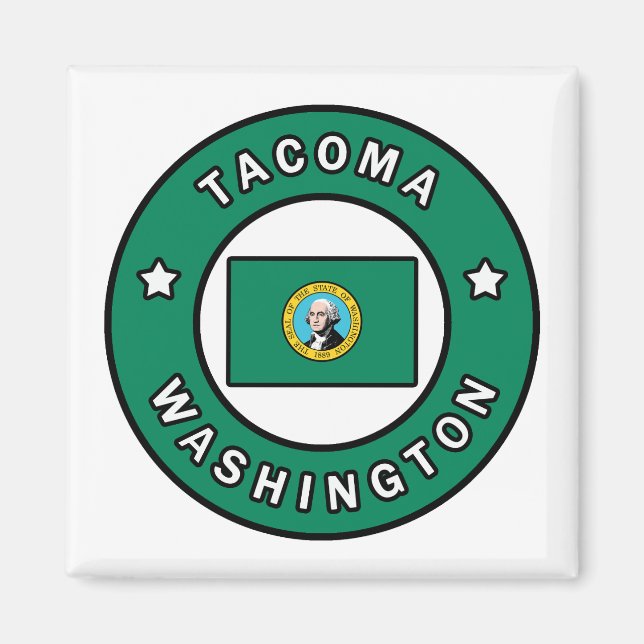 Imán Tacoma Washington (Frente)
