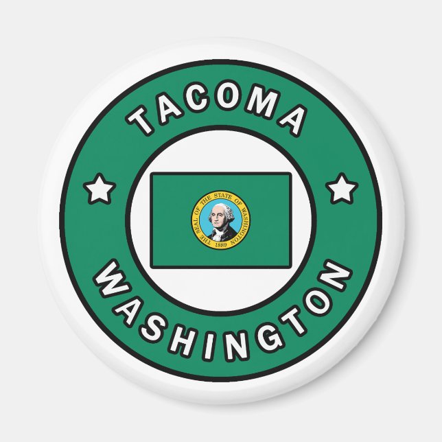 Imán Tacoma Washington (Frente)