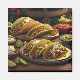 Imán Tacos
