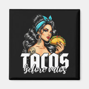 Imán Tacos antes que vatos divertido mexicana chicana l