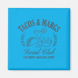 Imán Tacos de mujeres Margs Social Club Chip Dippin