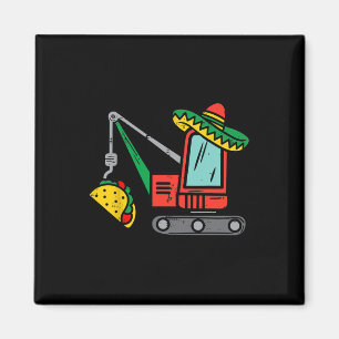 Imán Tacos Grulla Mexicana Niños Fiesta Cinco De Mayo C
