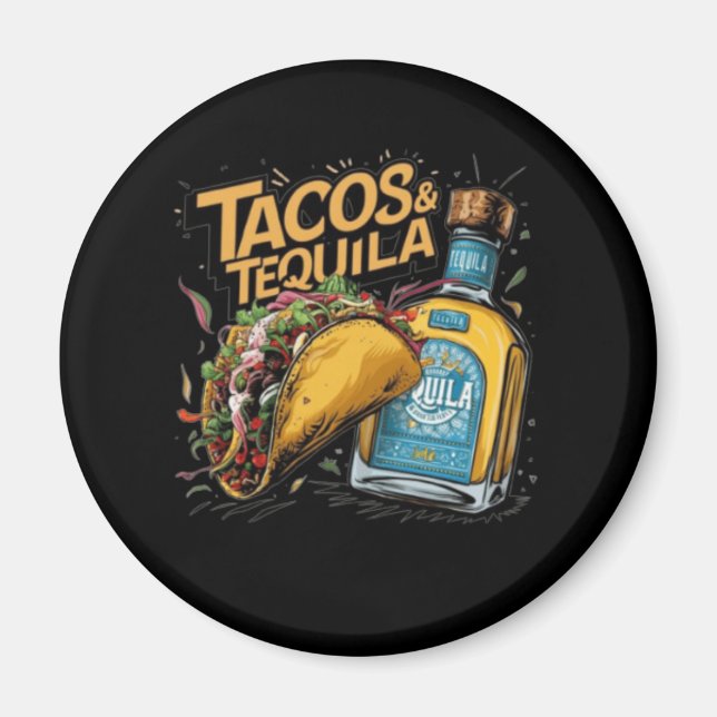 Imán Tacos y Tequila (Frente)