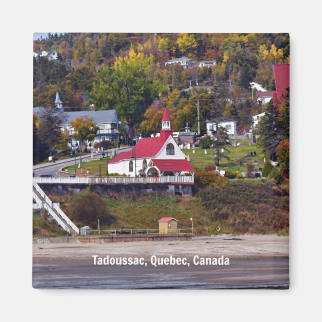 Imán Tadoussac, Quebec, Canadá (Frente)