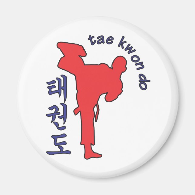 Imán tae kwon do (Frente)