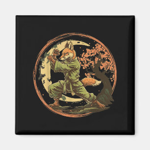 Imán Taekwondo Fox Kickboxing Animall Jiu-Jitsu Kung Fu