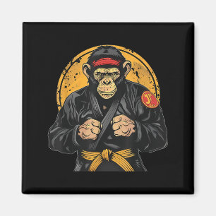 Imán Taekwondo Mono Kickboxing Artes Marciales Judo