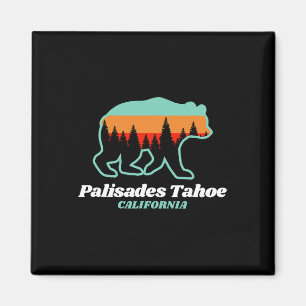 Imán Tahoe Palisades Esquí Snowboard California Bea