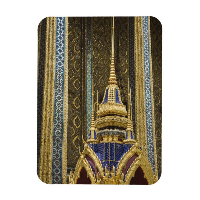 Imán Tailandia, Bangkok. Detalles de la decoración (Vertical)