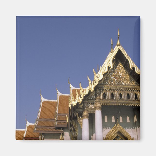 Imán Tailandia, Bangkok. El sol de la mañana se refleja (Frente)