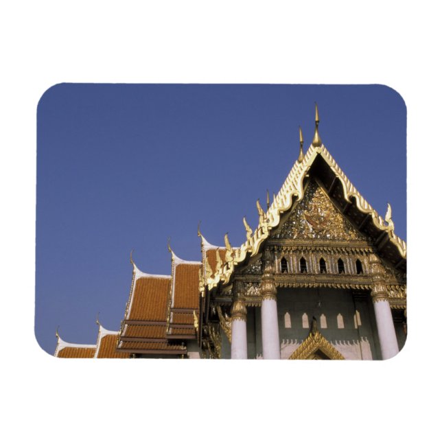 Imán Tailandia, Bangkok. El sol de la mañana se refleja (Horizontal)