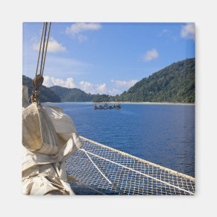 Imán Tailandia, Mar de Andamán. Barco clipper Star Fyer