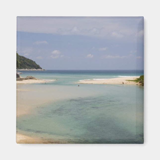 Imán Tailandia, Phuket y la playa de Nai Harn. (Frente)