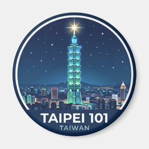 Imán Taipei 101 Taiwán