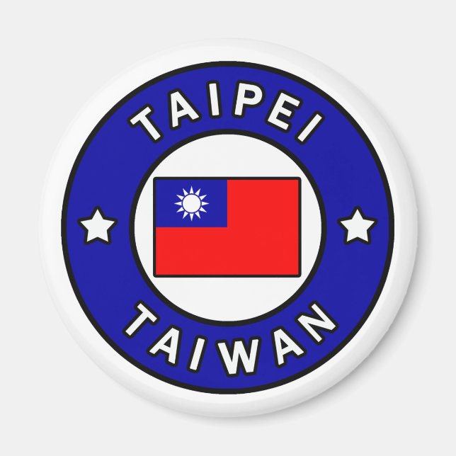 Imán Taipei Taiwán (Frente)
