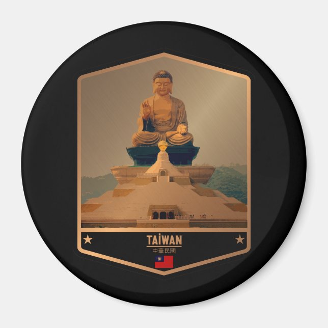 Imán Taiwán (Frente)